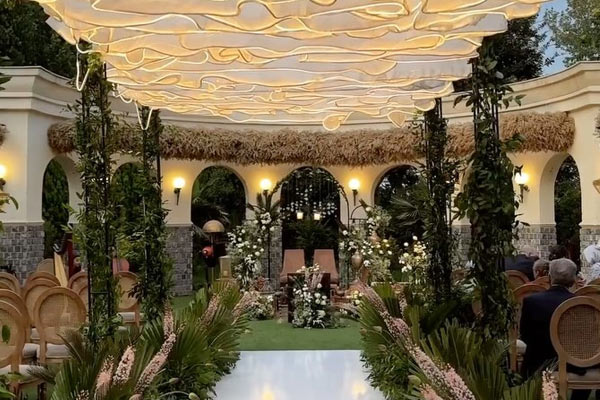 اجاره باغ برای بله برون